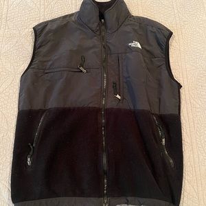 North face fleece vest
